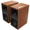Caixa de Som Sem Fio Klipsch Bookshelf The Nines Acústicas 480W Woofers 8” (PAR) - Walnut