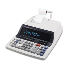 Calculadora Com Impressora Sharp QS-2760H  12 Digitos 110V Branco