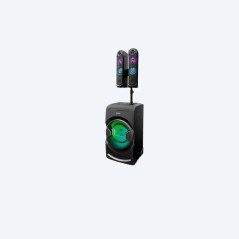 Mini System Sony MHC-GT4D/M Bluetooth Preto