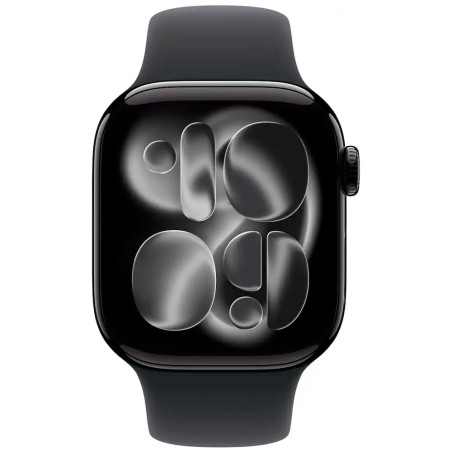 Apple Watch S11 46MM MEUX4LW/A GPS Sport Band M/L - Jet Black