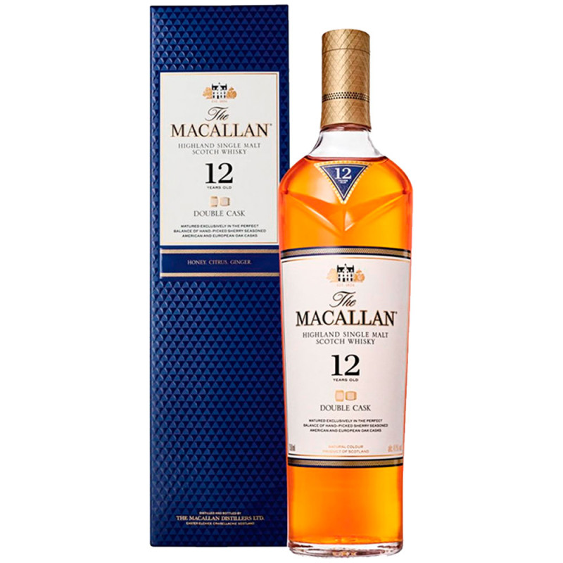 Macallan Double Cask 12 Years Single Malt Whisky - 700ML
