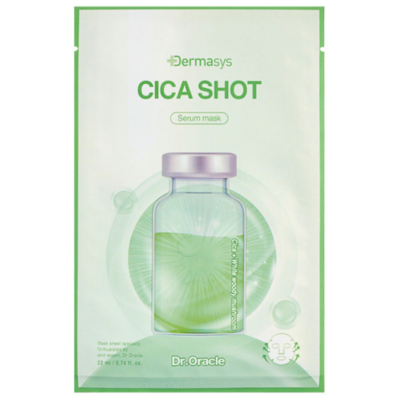Máscara Dr. Oracle Dermasys Cica Shot Serum Mask 22ML