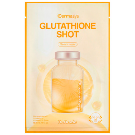 Máscara Dr. Oracle Dermasys Glutathione Shot Serum Mask 22ML