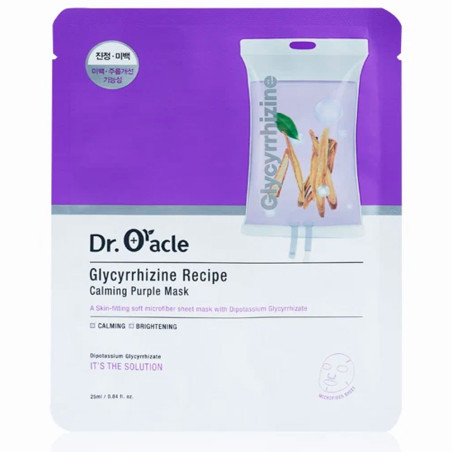 Máscara Dr. Oracle Glycyrrhizine Recipe Calming Purple Mask 25ML