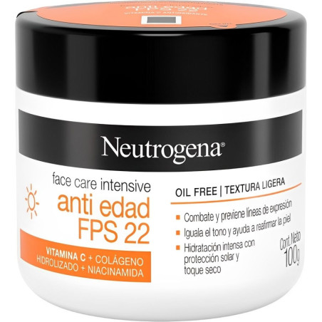 Creme Facial Neutrogena Anti-Idade SPF22 100GR