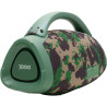 Speaker Joog One Hifi JOF-01 Com 2 Microfones +Controle 200W IP67 - Camuflado