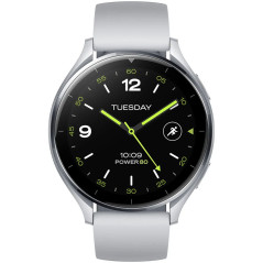 Smartwatch Xiaomi Watch 2 Silver Case With Gray Tpu STRAP 53601-BHR8034GL-M2320W1
