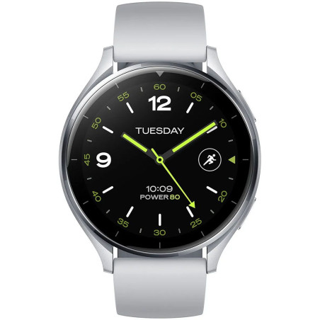 Smartwatch Xiaomi Watch 2 Silver Case With Gray Tpu STRAP 53601-BHR8034GL-M2320W1