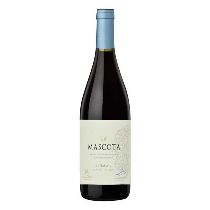 La Mascota Shiraz 750ML - intense, concentrated red wine