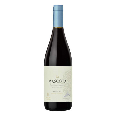 Vino La Mascota Shiraz 750ML - tinto intenso y concentrado