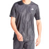 Camiseta adidas Masculino Tennis Club Graph Tee S Cinza - IP1882