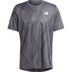 Camiseta adidas Masculino Tennis Club Graph Tee M Cinza -...