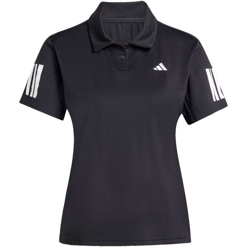 Camiseta adidas Polo Feminino Club S Preto - JP1802