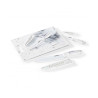 Jogo de Facas e Tabua de Corte Cuisinart C55CB-7MB Marmore Falso  7 Peças