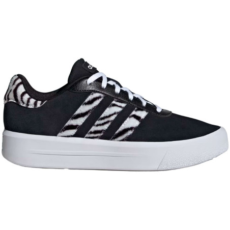 Tênis adidas Feminino Court Platform 7 Preto - IH7530