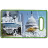 Cuisinart Cutting Board CCB-3DWAS Washington D.C. – Multicolor
