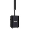 Caixa de Som Portátil Joog JK30 USB/TF/Bluetooth/Karaokê/2 Microfones 380W RMS - Preto