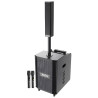 Caixa de Som Portátil Joog JK30 USB/TF/Bluetooth/Karaokê/2 Microfones 380W RMS - Preto