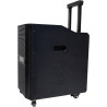 Caixa de Som Portátil Joog JK30 USB/TF/Bluetooth/Karaokê/2 Microfones 380W RMS - Preto