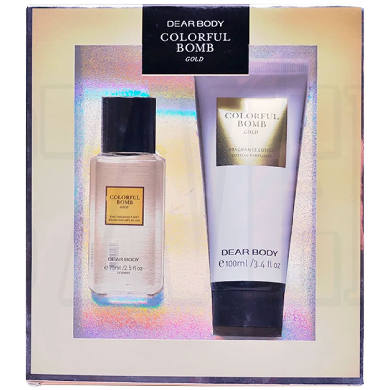 Kit Dear Body Colorful Bomb Gold