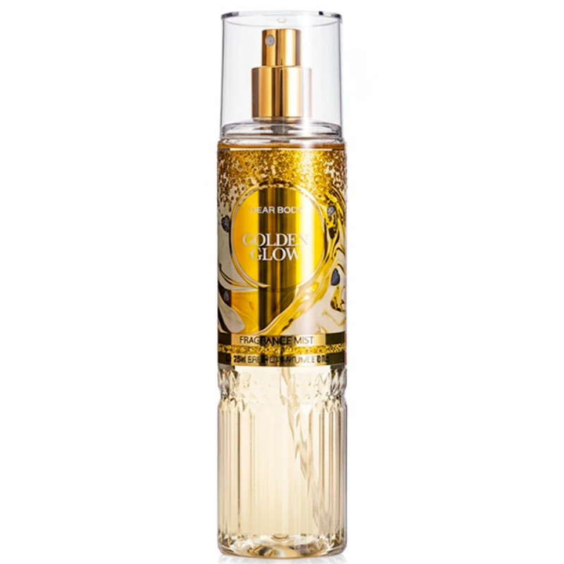 Colônia Dear Body Frag Mist Golden Glow Feminino 236ML