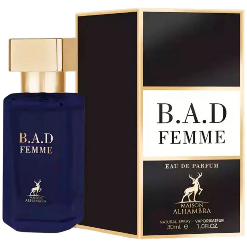 Perfume Maison Alhambra Bad Femme Eau de Parfum Feminino 30ML