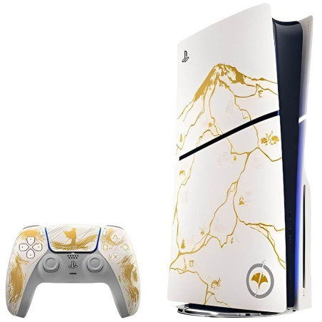 Console Sony PlayStation 5 Slim 1TB CFI-2015A Edição Standard Ghost Of Yōtei PYL