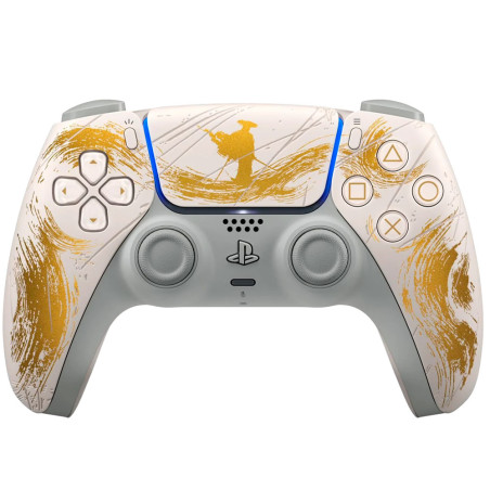 Controle Sony PlayStation 5 DualSense Wireless Ghost Of Yotei Gold Limited Edition - CFI-ZCT1W