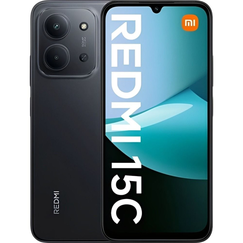 Smartphone Xiaomi Redmi 15C Dual SIM 6GB+128GB 6.9″ - Midnight Black BR 67933 PYL