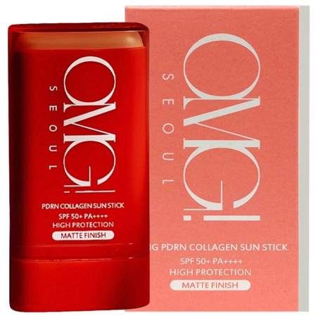 Protetor Solar OMG PDRN Collagen Sun Stick SPF 50+
