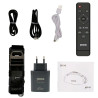 Speaker Joog One Hifi JOF-01 Com 2 Microfones +Controle 200W IP67 - Preto