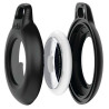 Suporte À Prova D'água e Seguro Com Argola Para AirTag Belkin MSC014btBK 2 Peças - Preto