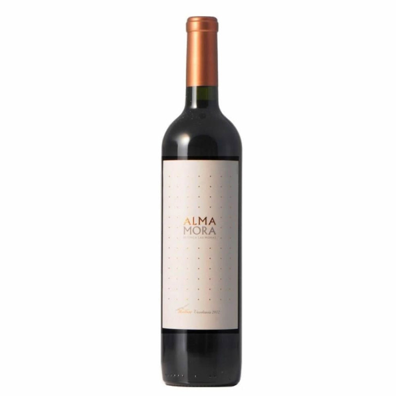 Vino Las Moras Alma Mora Shiraz 750ML - 7791540092411