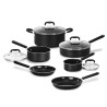 Jogo de Panelas Cuisinart 55IC-10BKC Purelyceramic Indução Alumínio - 10 Peças