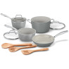 Jogo de Panelas Cuisinart CRA-10C Recycled Aluminum - 10 Peças