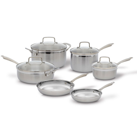 Jogo de panelas Cuisinart MCP-10PC Multiclad Pro - 10 Peças