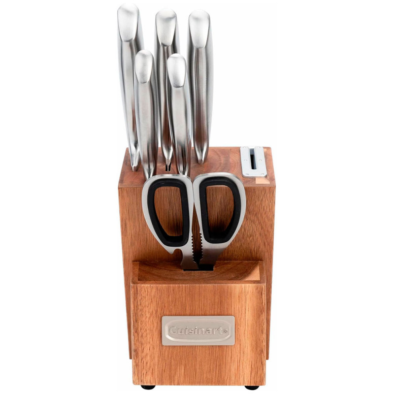 Jogo de Facas com Bloco Cuisinart C77SS-7P2NC Knife Gersteel - 7 Peças