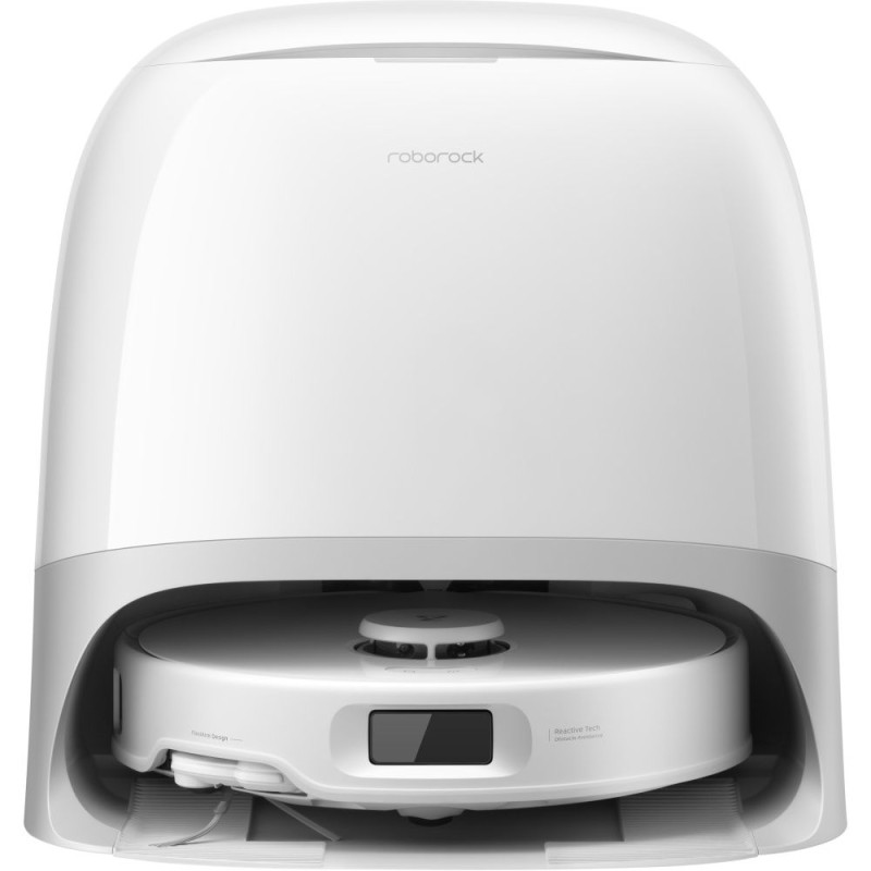 Robô Aspirador Roborock Cleaner Qrevo Curv 5A1 18.500Pa - Branco 220V PYL