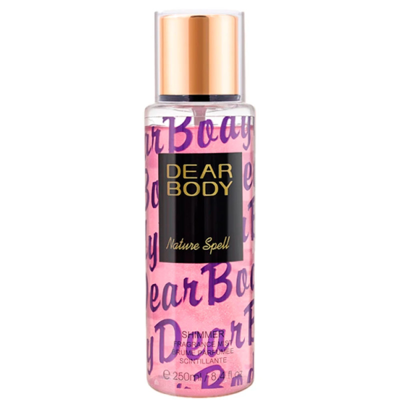 Colônia Dear Body Shimmer Mist Nature Spell 250ML