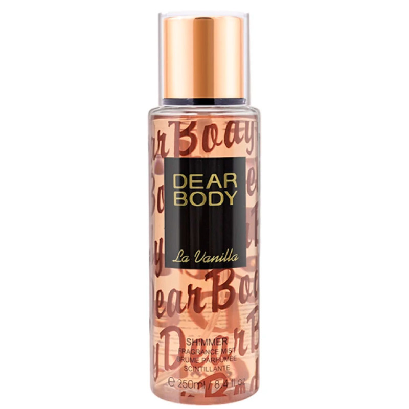 Colônia Dear Body Shimmer Mist La Vainilla 250ML
