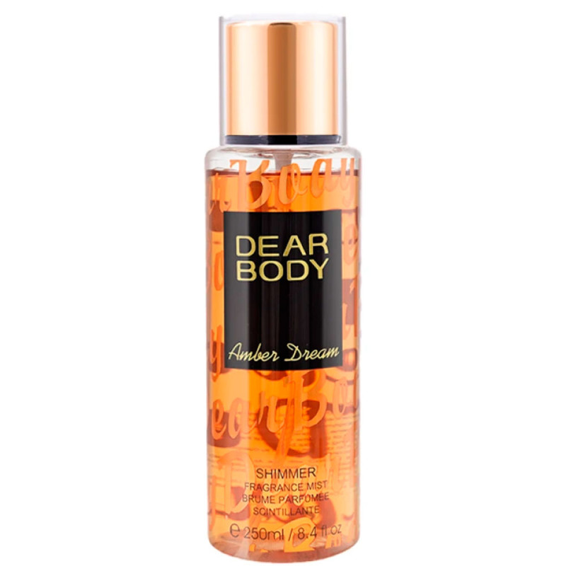 Colônia Dear Body Shimmer Mist Amber Dream 250ML