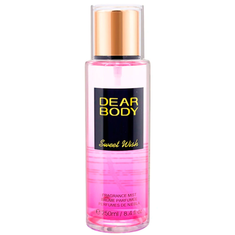 Colônia Dear Body Frag Mist Sweet Wish  250ML
