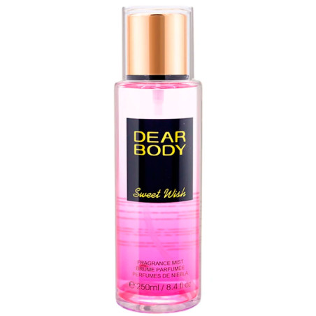 Colônia Dear Body Frag Mist Sweet Wish  250ML
