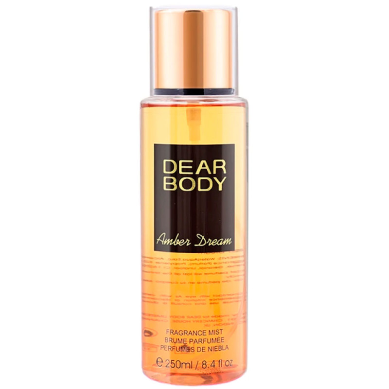 Colônia Dear Body Frag Mist Amber Dream 250ML