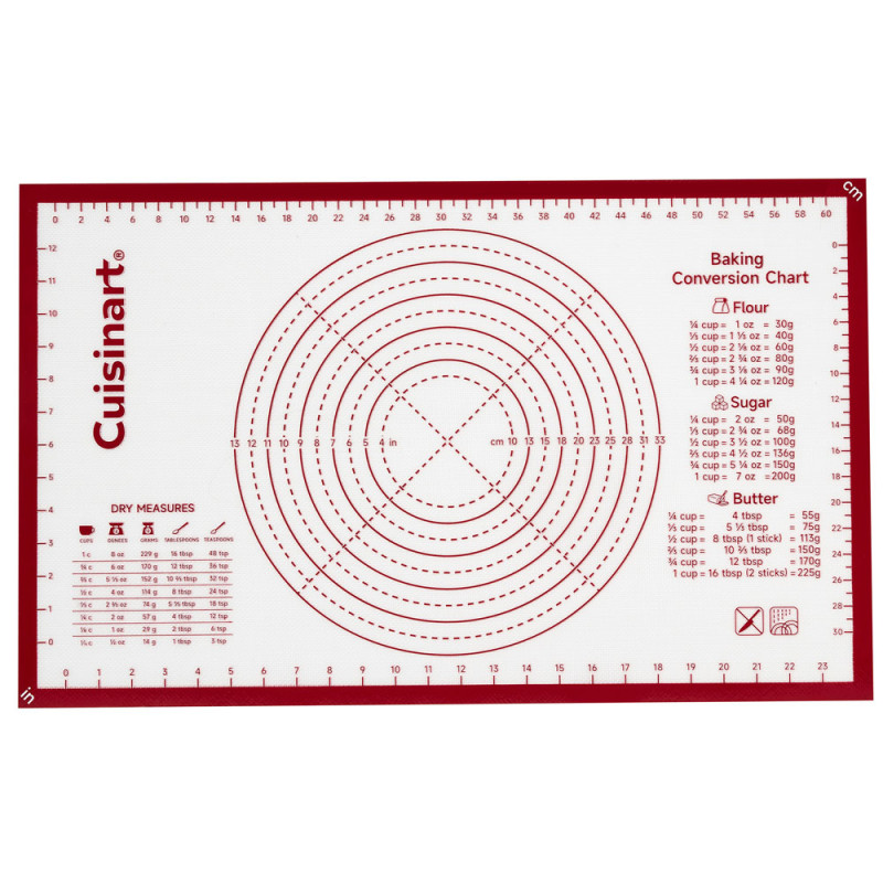 Tapete de Silicone Para Preparo de Massa e Pastelaria Cuisinart CTG-00-SPMC