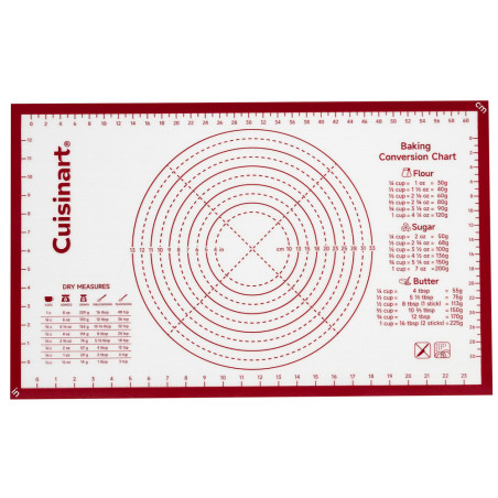 Tapete de Silicone Para Preparo de Massa e Pastelaria Cuisinart CTG-00-SPMC