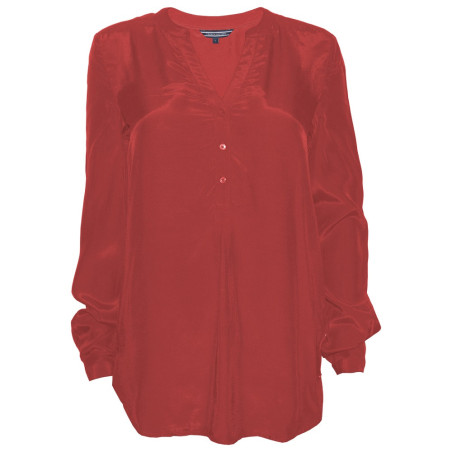 Blusa Feminina Tommy Hilfiger WW0WW19322-668 - Vermelho