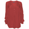 Blusa Mujer Tommy Hilfiger WW0WW19322-668 - Rojo Talla 12