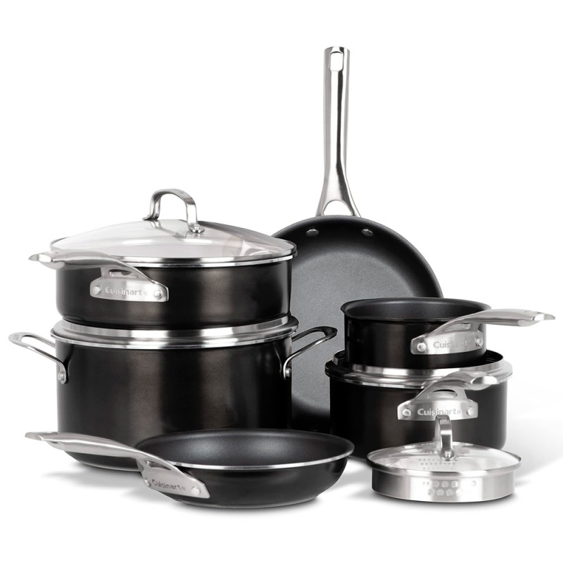 Jogo de Panelas Cuisinart GCA-10C Green Chef - 10 Peças