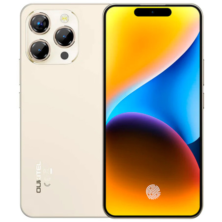 Smartphone OUKITEL P1 LTE Dual SIM 8GB+256GB 6.7″ - Dourado